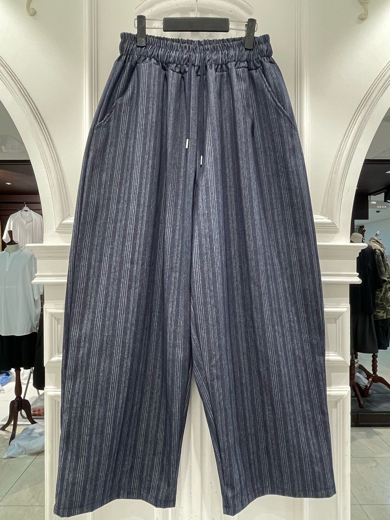 直紋鬆身褲 alife-054P