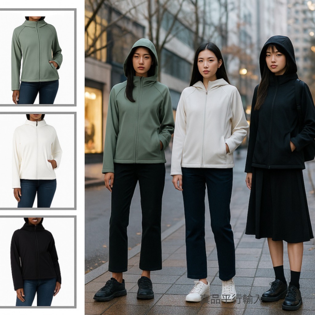 【預購】32 Degrees G081951 女裝Softshell拉鏈外套