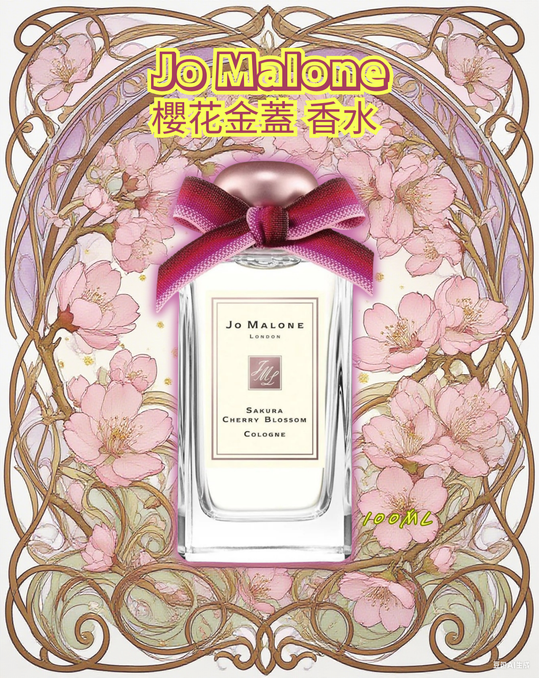 Jo Malone Sakura Cherry Blossom 櫻花金蓋 100ML