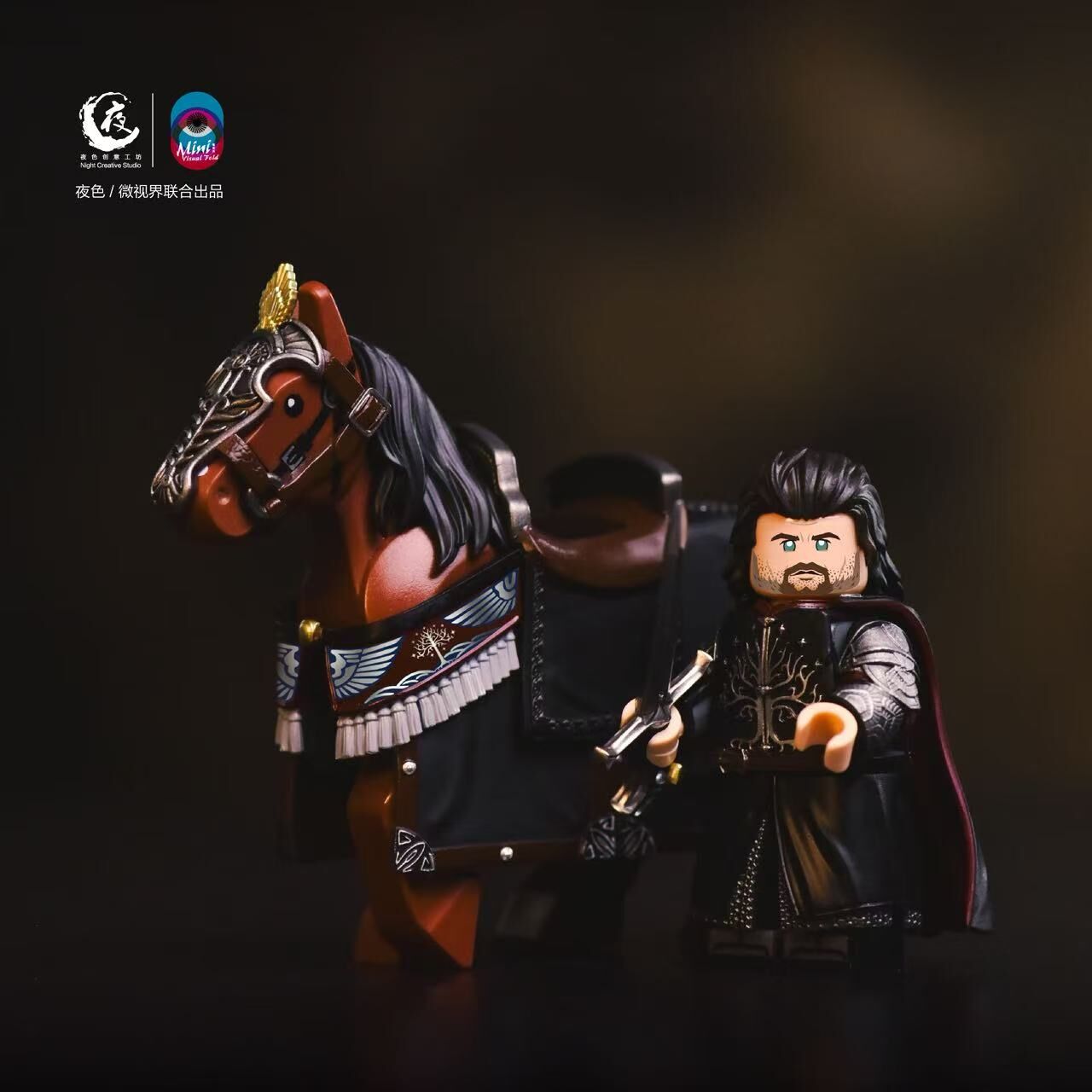 【預訂】【Night Creative Studio】阿拉貢(黑門版)