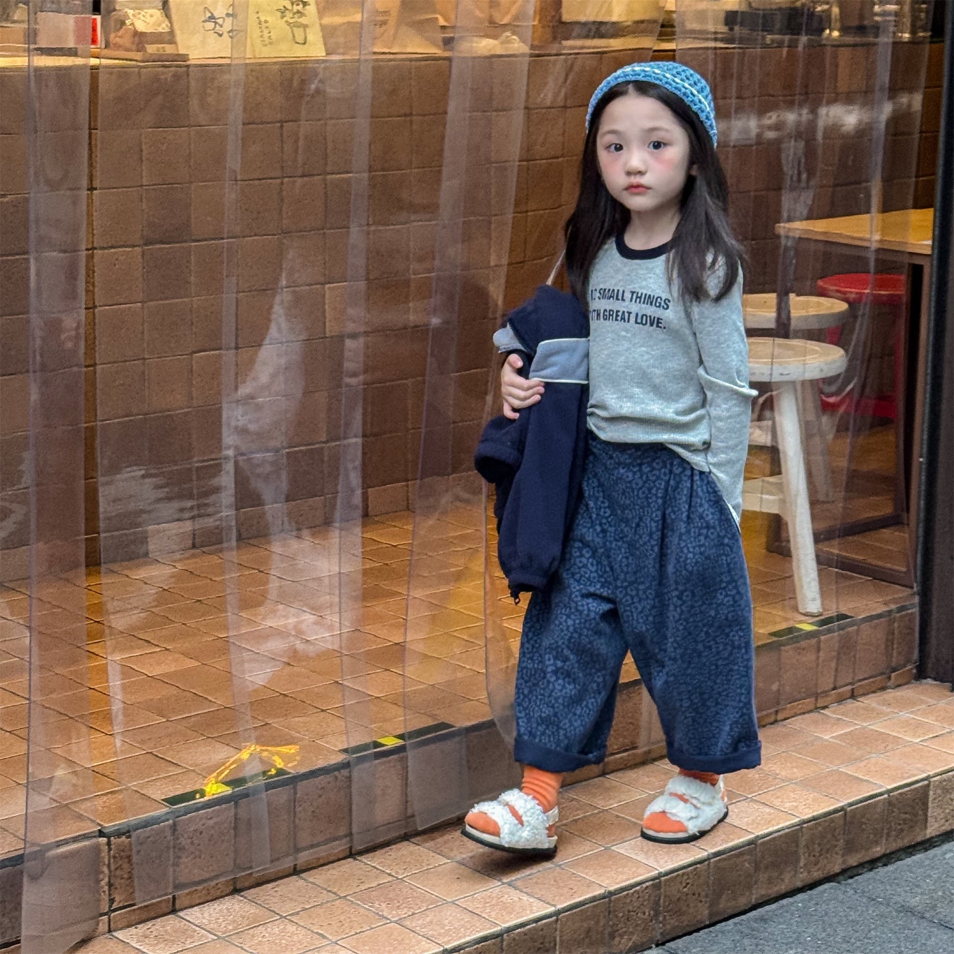 兩色秋款百搭豹紋褲  ꒱