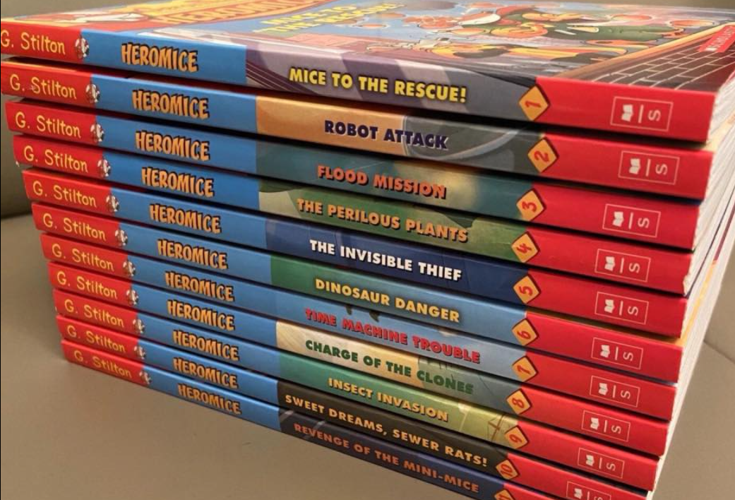 Geronimo Stilton Heromice Book Series 11 books