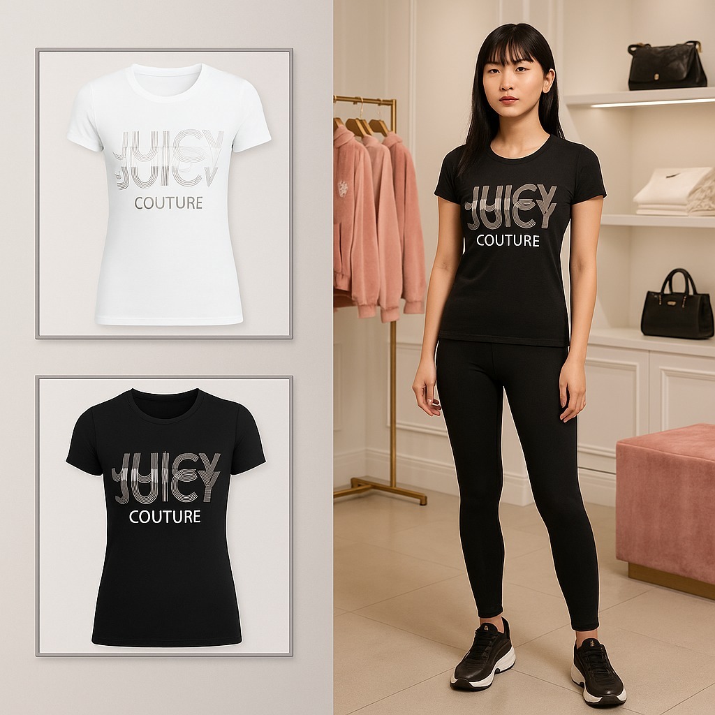 【預購】JUICY COUTURE Printed G081908 女裝短袖上衣