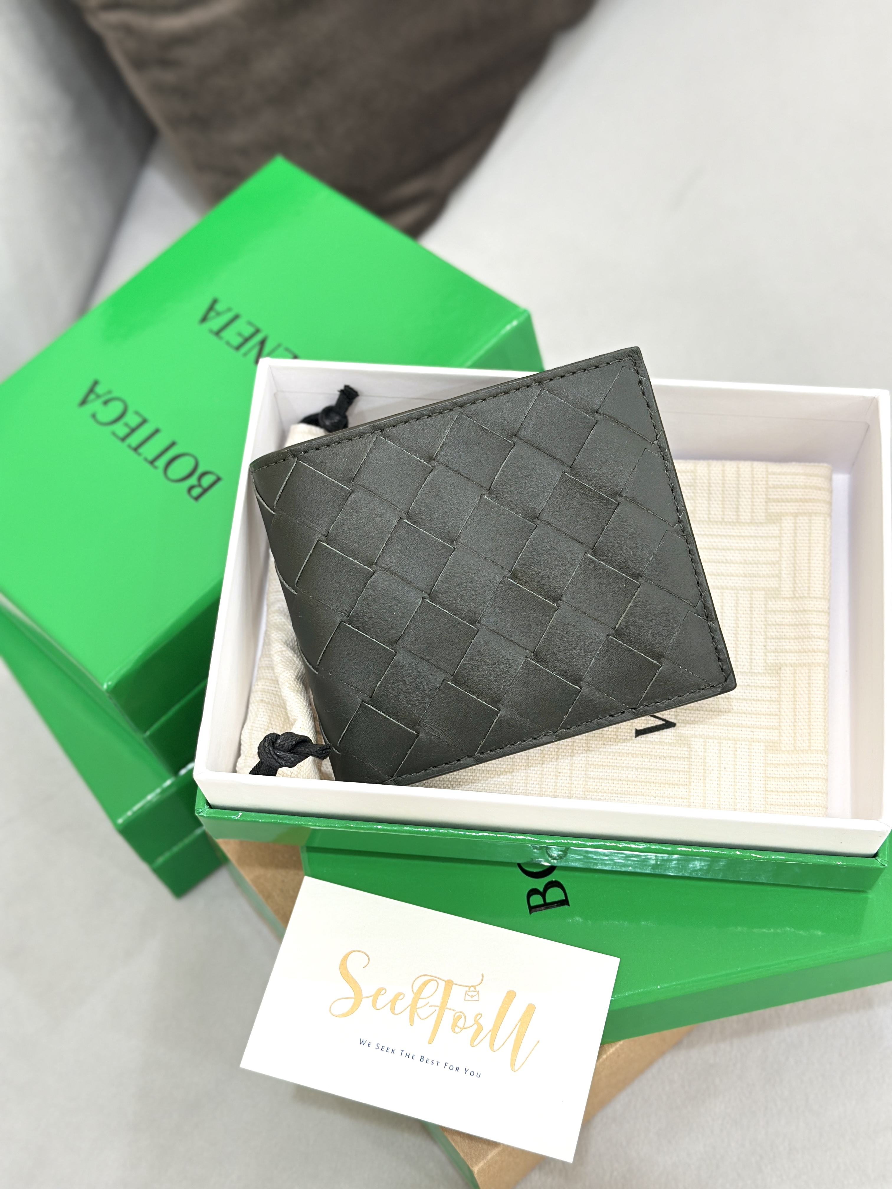 BV Bi-fold Wallet with Coin Purse