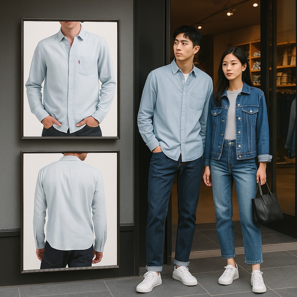 【預購】LEVIS Classic Chest Pocket G081914 男裝恤衫