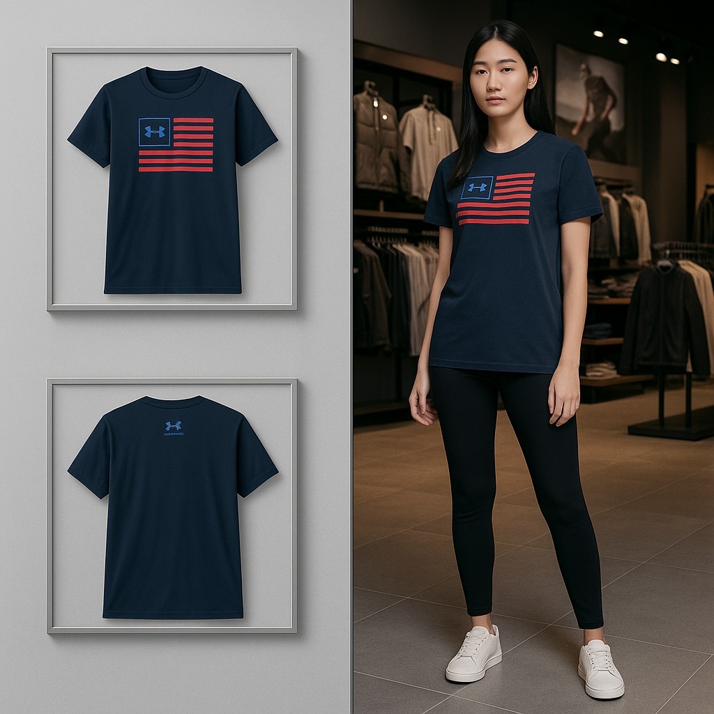 【預購】UNDER ARMOUR Freedom Flag G081915 女裝短袖上衣