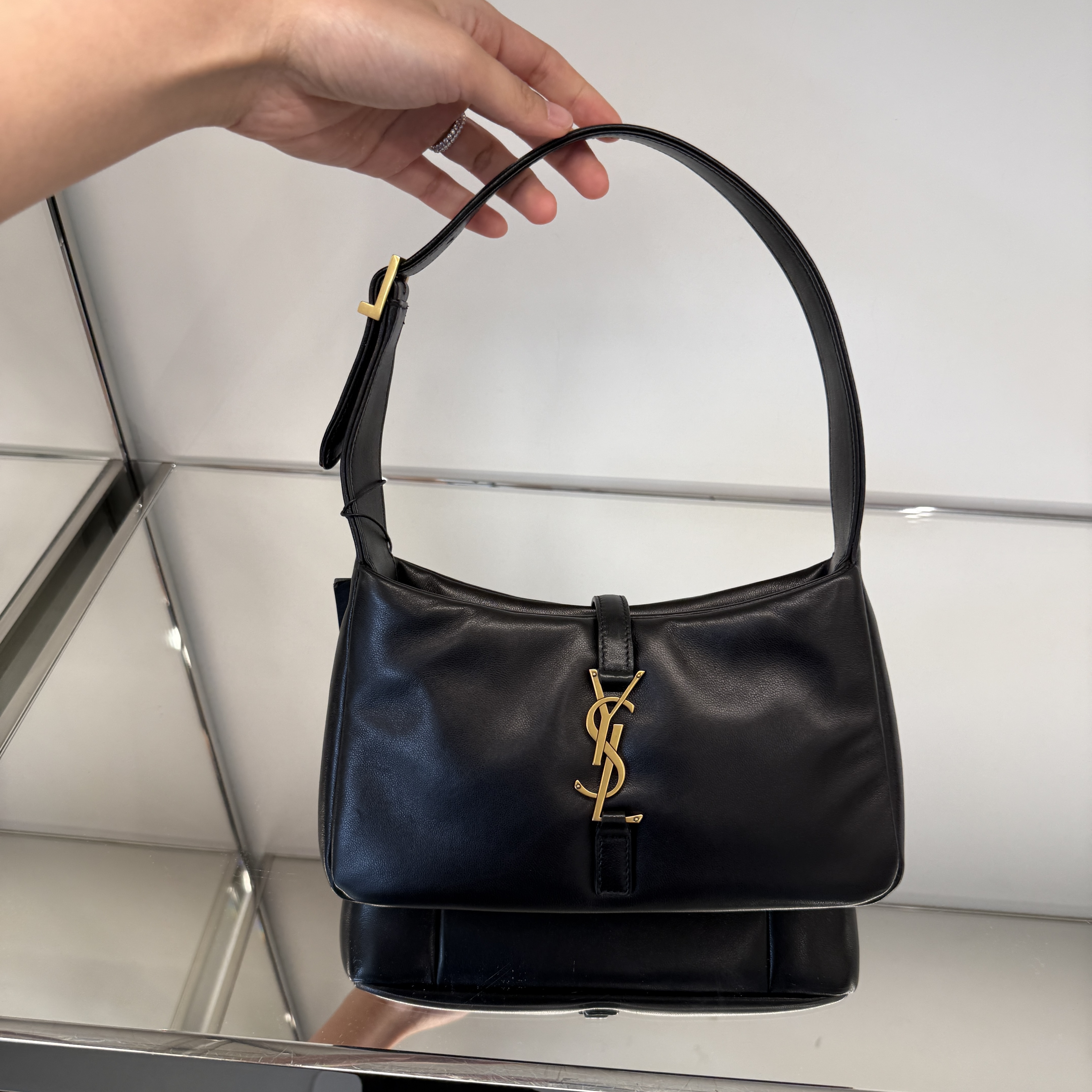 Saint Laurent 'LE 5 A 7' shoulder bag Black 763419