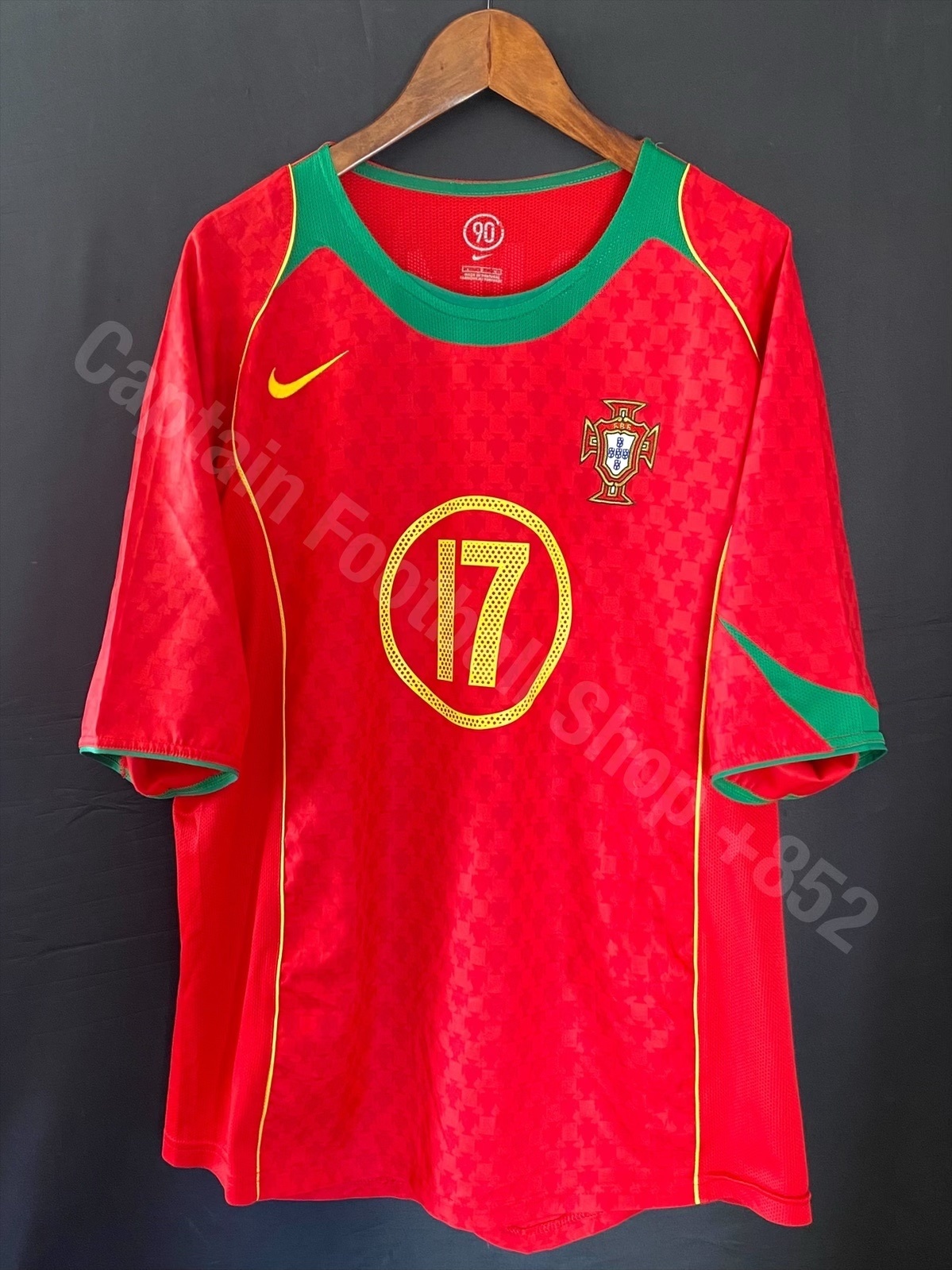 葡萄牙 2004 Nike 主場球衣 #17 C RONALDO
