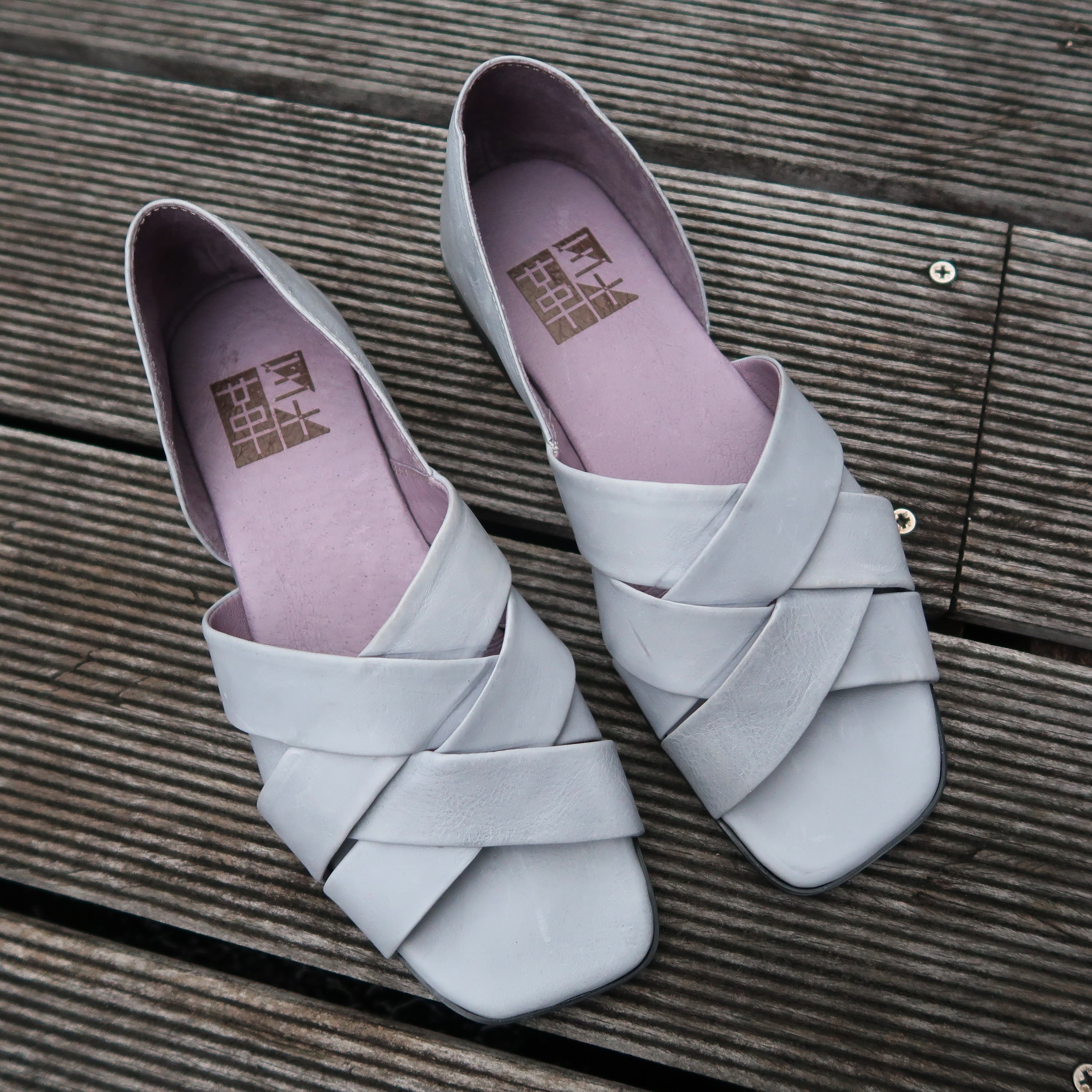 【心太軟編織輕履】MIT真皮包腳露趾平底編織魚口涼鞋