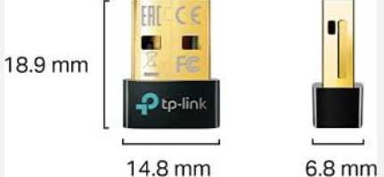 TP-Link - UB500  USB 微型藍牙5.4接收器 藍牙傳輸器 適配器