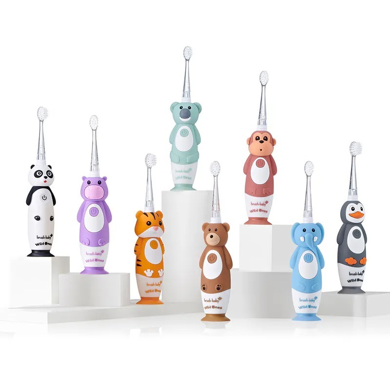 Brush Baby WildOnes 充電式兒童聲波電動牙刷(0-10Y)-多款可選