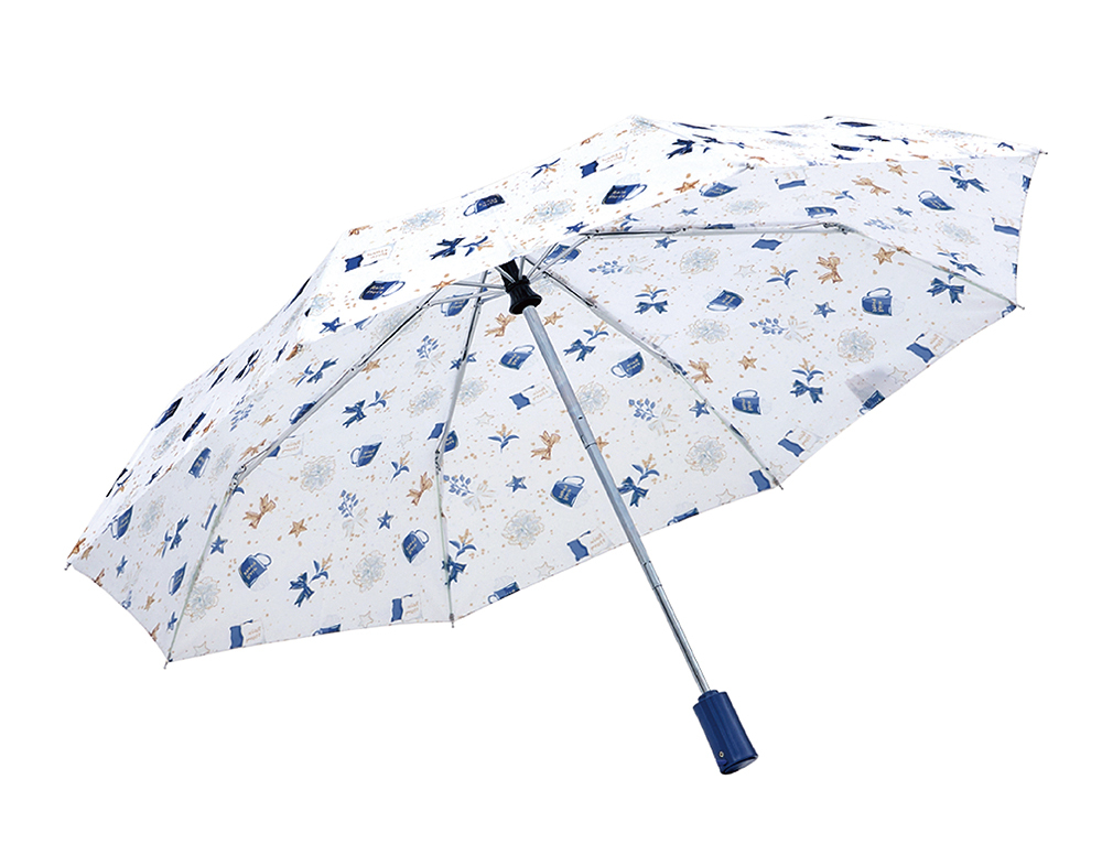 【RAINSTORY】Starry Life抗UV個人自動傘(白)