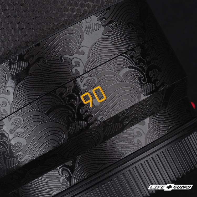 LIFE+GUARD 鏡頭貼膜安裝示意，適用Leica APO-SUMMICRON-SL 90mm F2