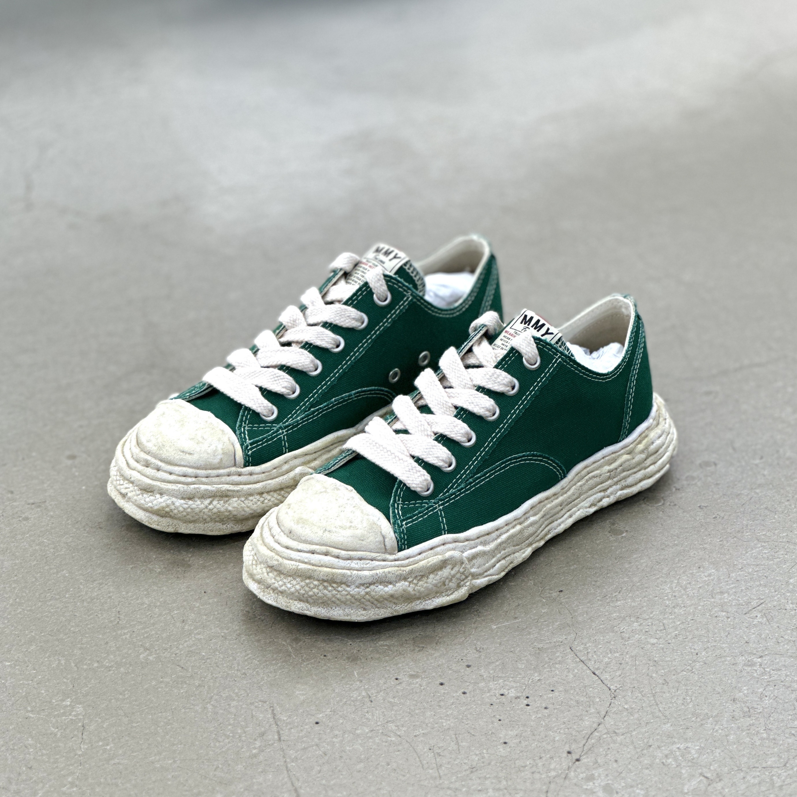 Maison Mihara Yasuhiro Peterson 23 OG Garment Dyed  l A14FW726 Green