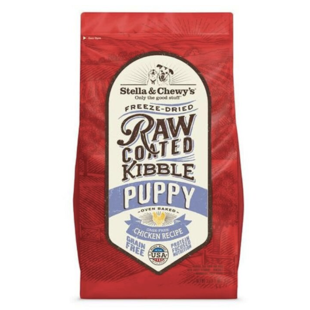 Stella & Chewy's -幼犬凍乾外層狗乾糧 - 放養雞配方 3.5LB