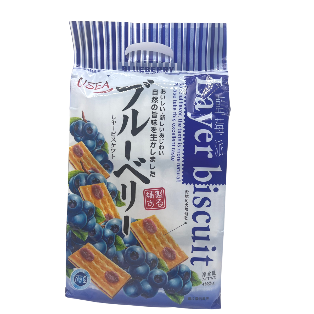 藍莓夾層餅乾450g