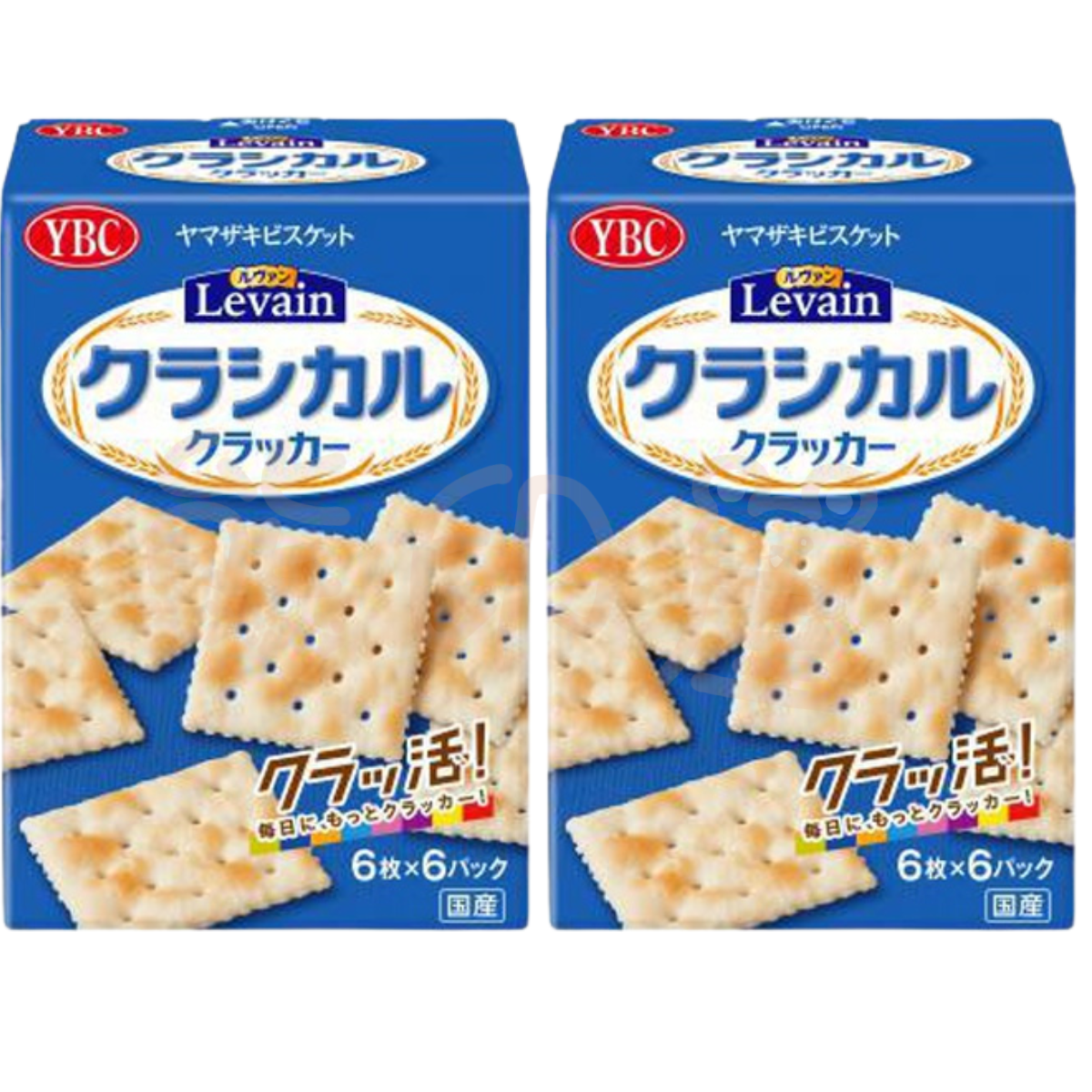 YBC盒裝 Classical 原味梳打餅  X 2 到期日 2026-6-30