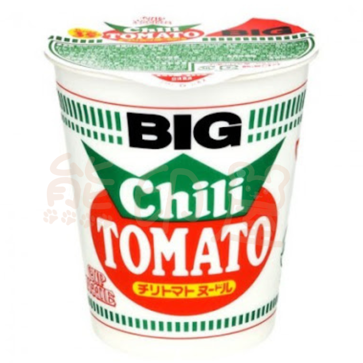 日本 日清Big Chili Tomato合味道杯麵 (辣番茄味)107g 到期日2026-6-20