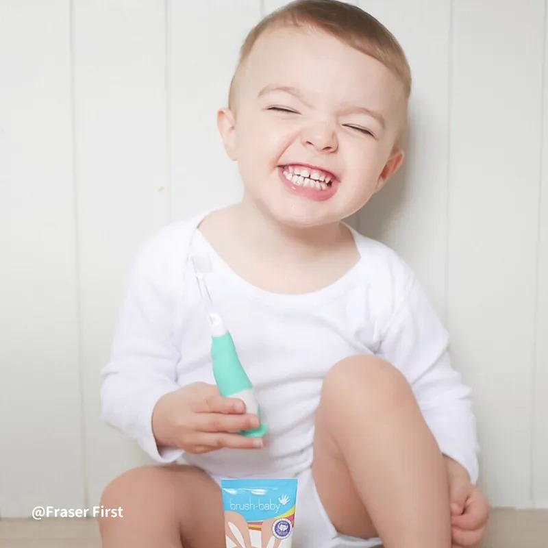 Brush Baby BabySonic 幼兒聲波電動牙刷(0-3Y)-多款可選