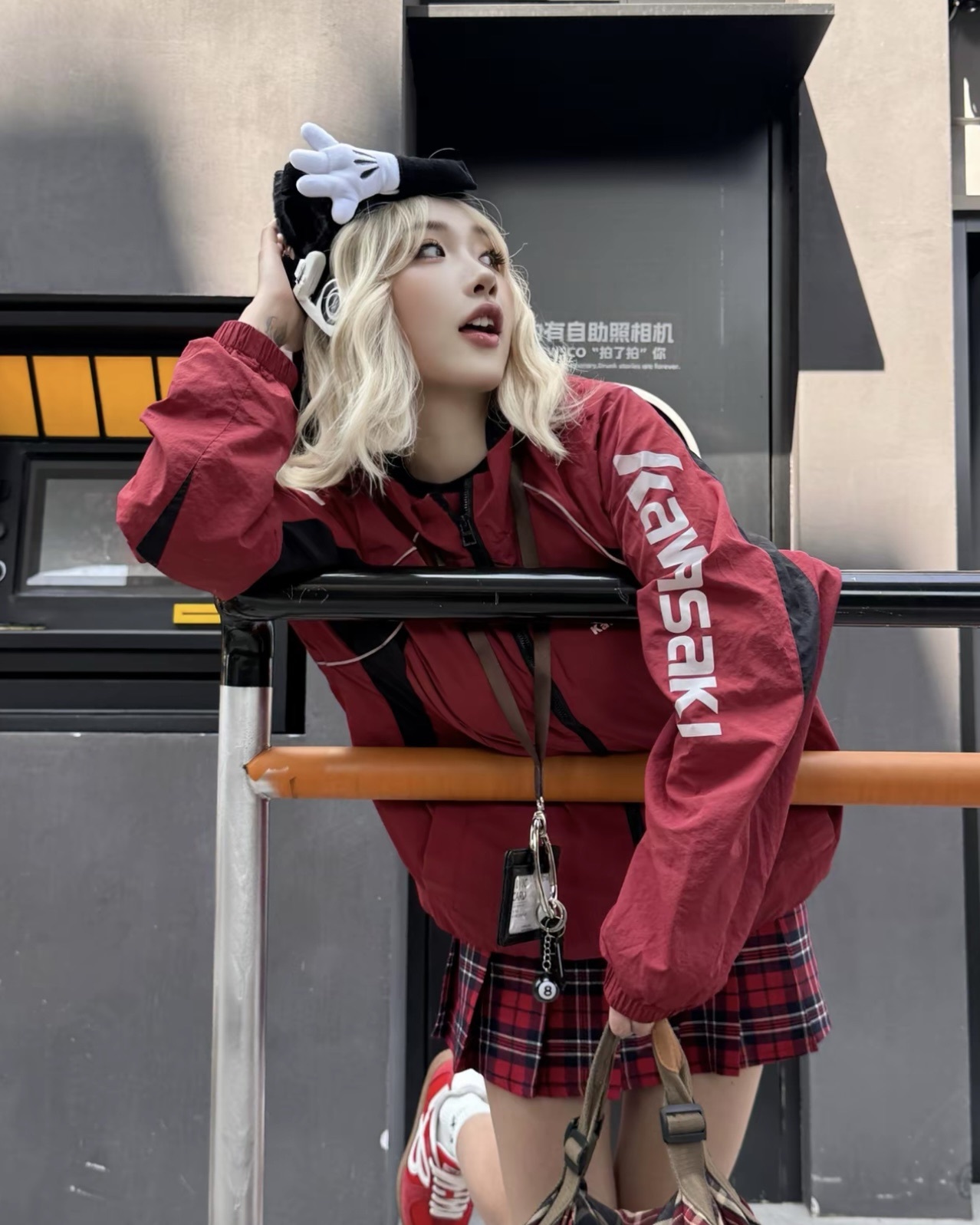 #預購 Kawasaki 復古尼龍風衣外套 三色