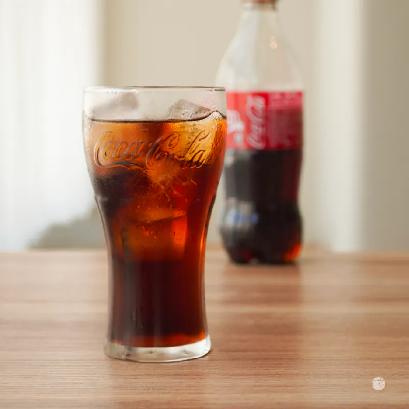 	石塚硝子 Coca-Cola 可樂杯 經典曲線瓶款 透明 LOGO 浮雕