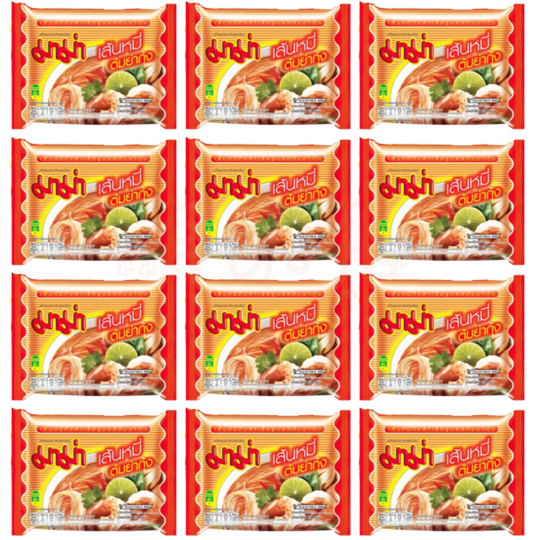 泰國MAMA媽媽牌冬蔭公米粉 55G X12包