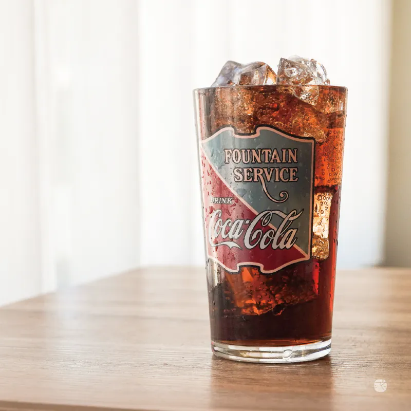 石塚硝子 Coca-Cola 可樂杯 復古 LOGO 印刷款 彩色復古圖案