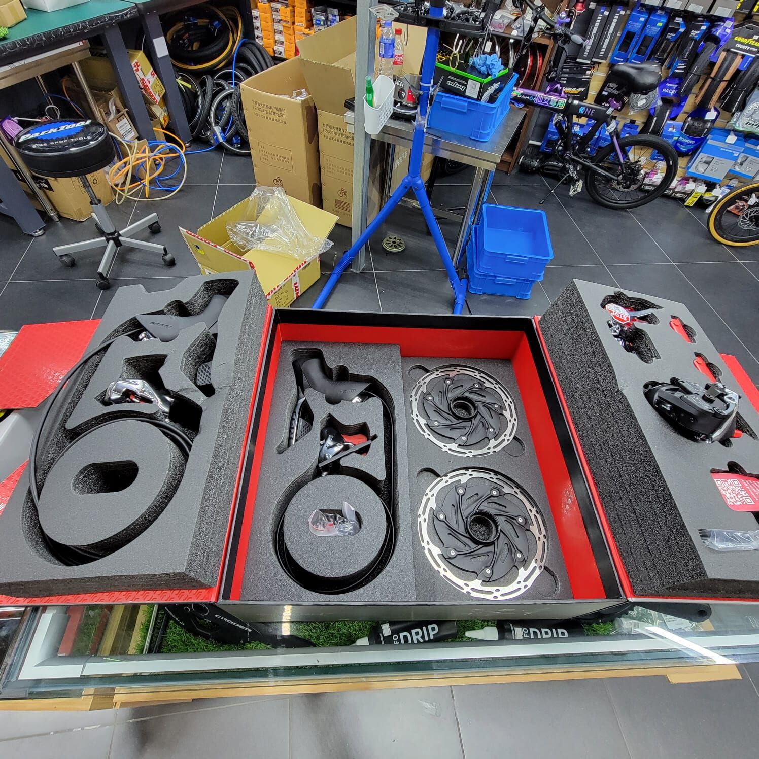 SRAM RED ETAP AXS 2X D1 ELECTRONIC HRD FM GROUP SET