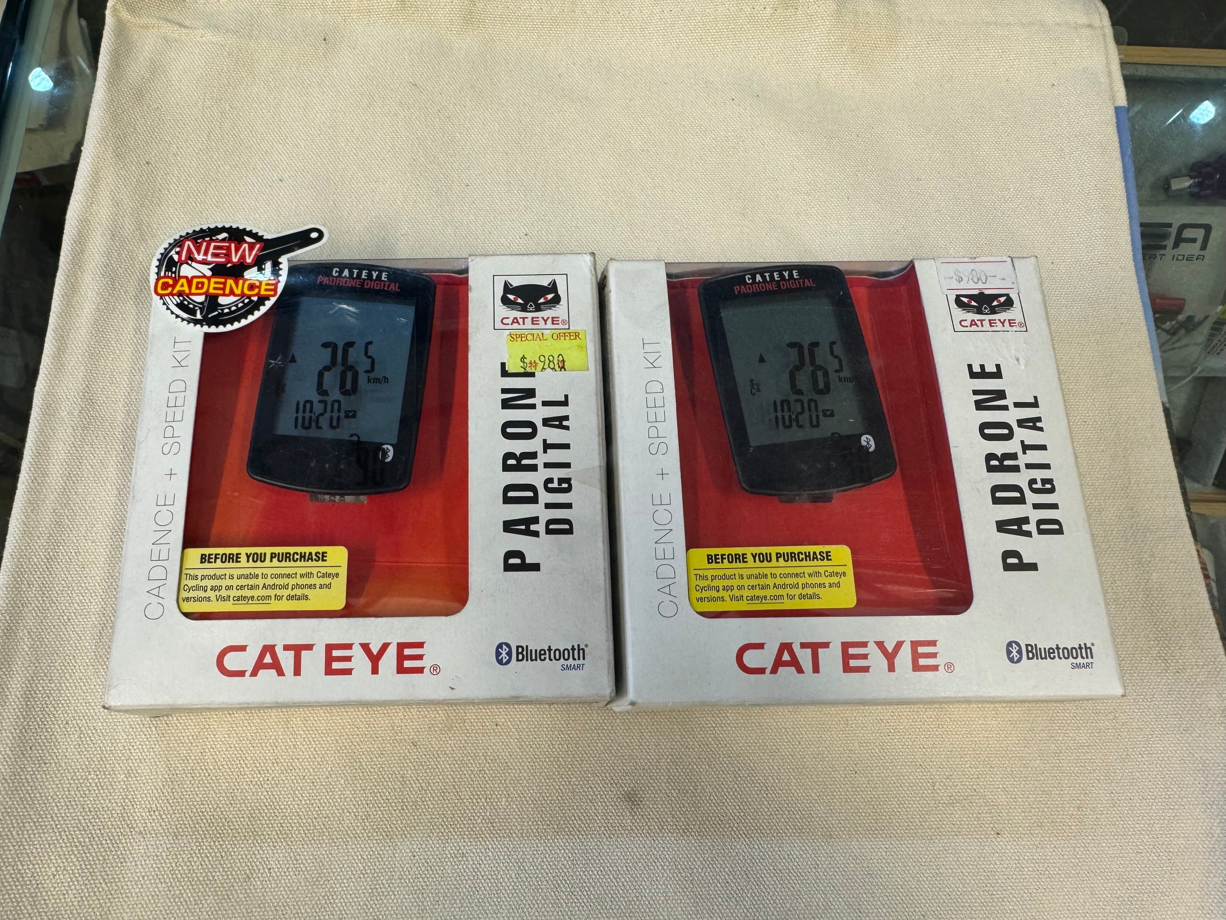 CATEYE CC-PA400B PADRONE DIGITAL WIRELESS-BT 數碼藍芽無線咪錶 - 黑色