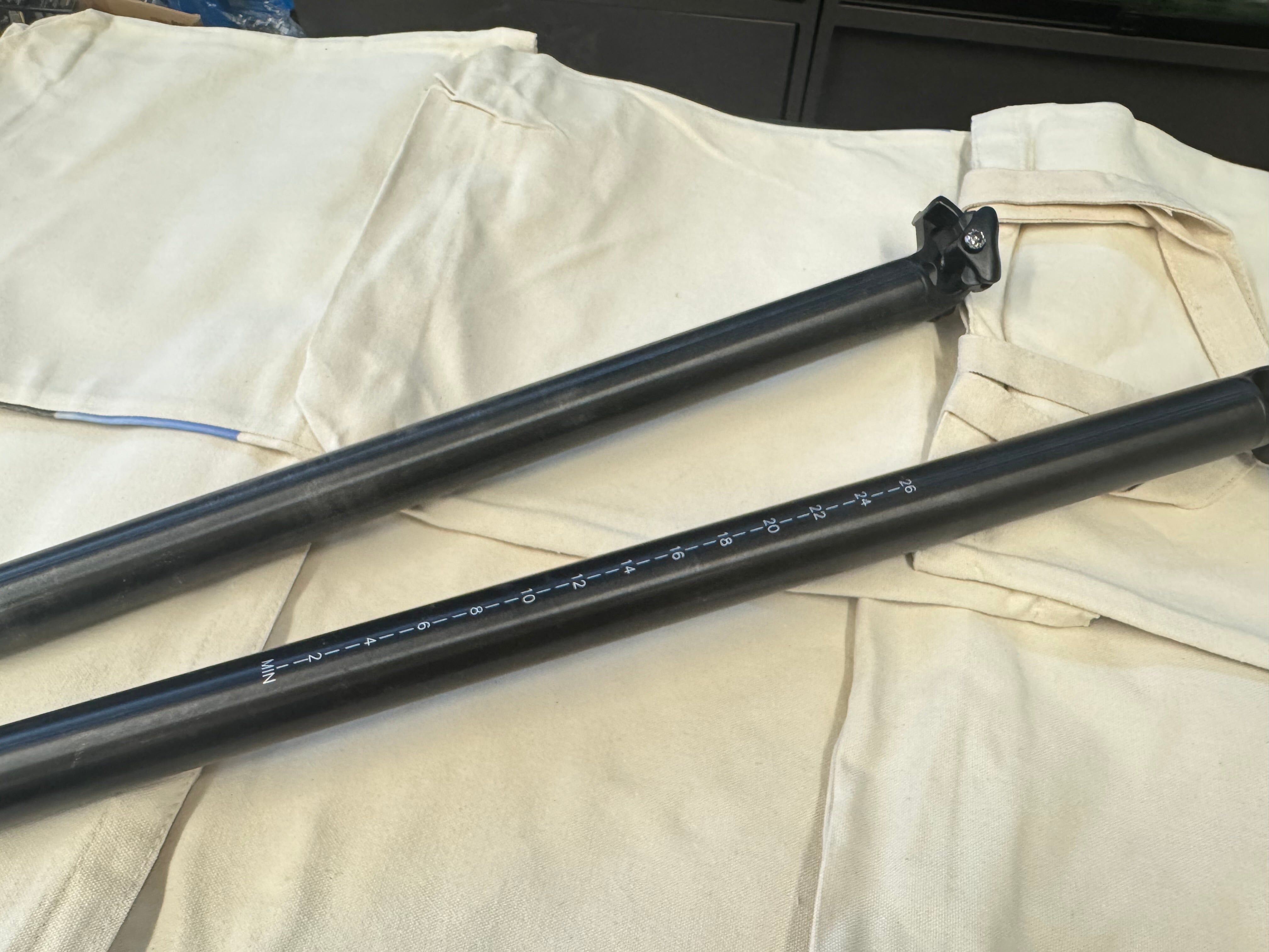 二手 BRIDY 3 原裝 鋁合金座管 (34.9x580mm)