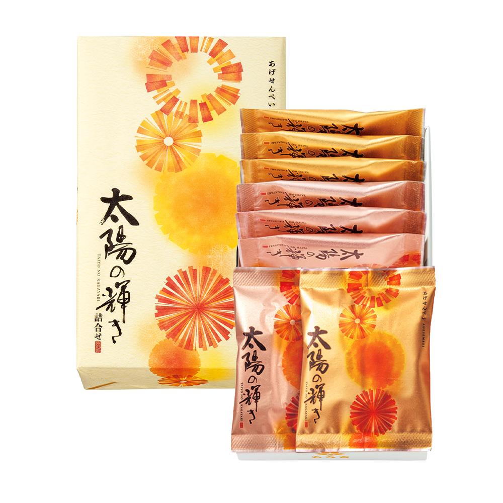 (預購商品 8/25收單) 預計9月底到貨 日本太陽の輝綜合仙貝禮盒 8入