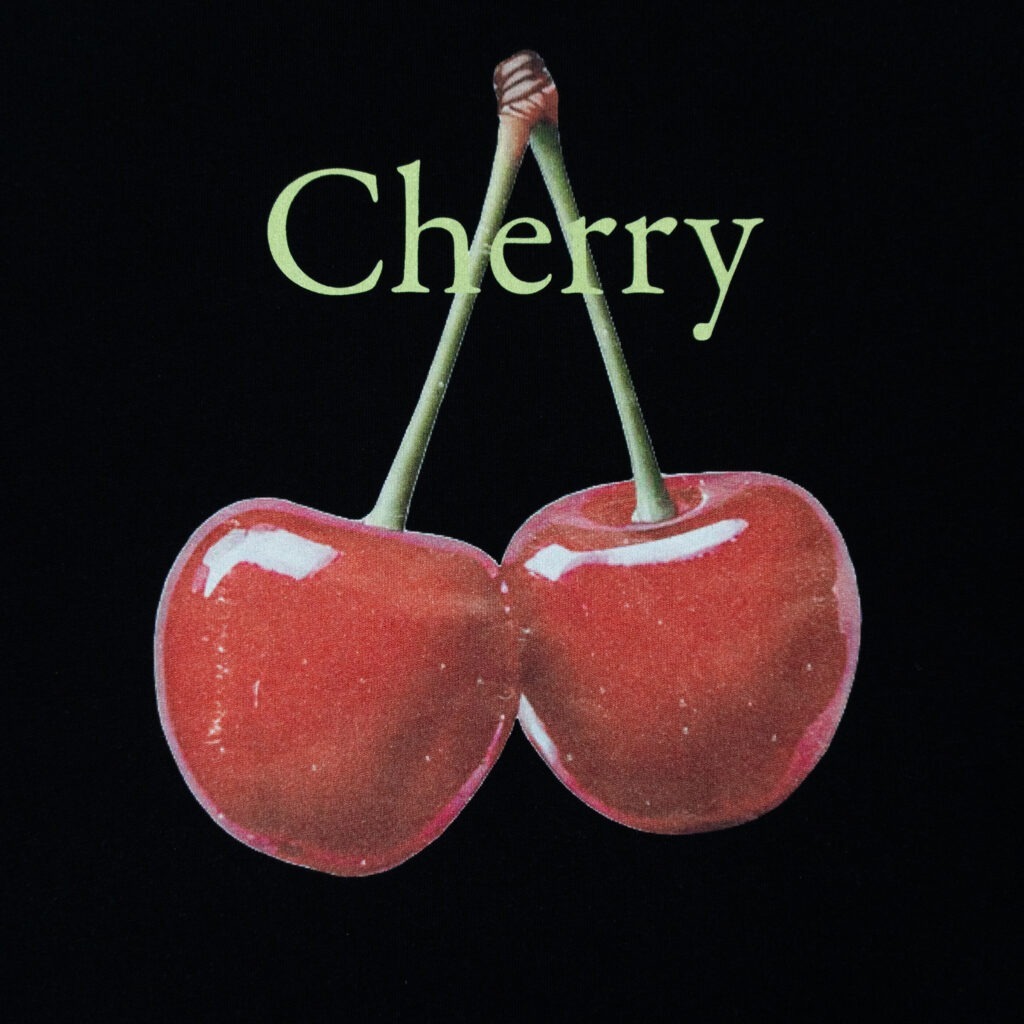 Cherry Tee – Black