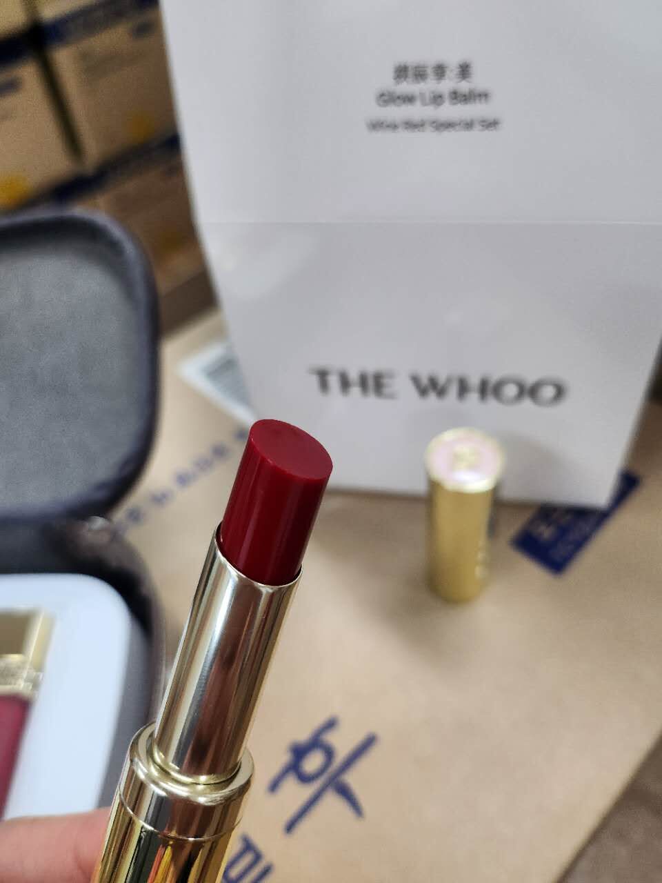 【預購】AKR081906 The Whoo 后 酒紅色唇膏套裝