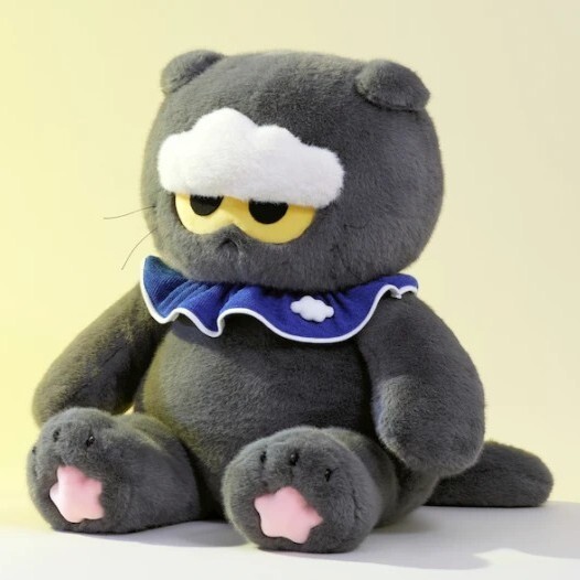 G - Dragon 灰貓 XL 大隻 ZO&FRIENDS _ 毛絨玩偶 / 60 x 60 x 67