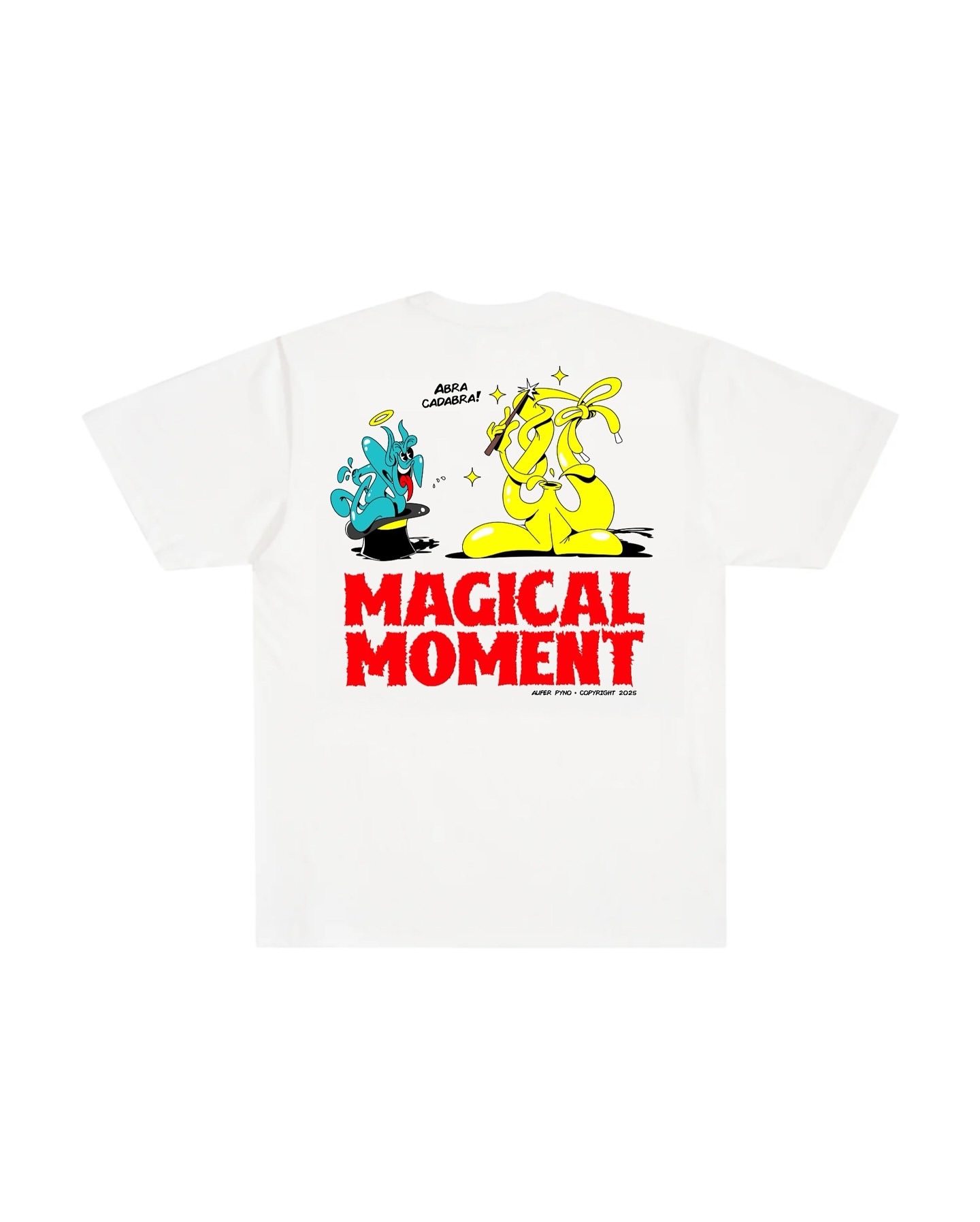 Aufer pyno - Magical Moment Tee White