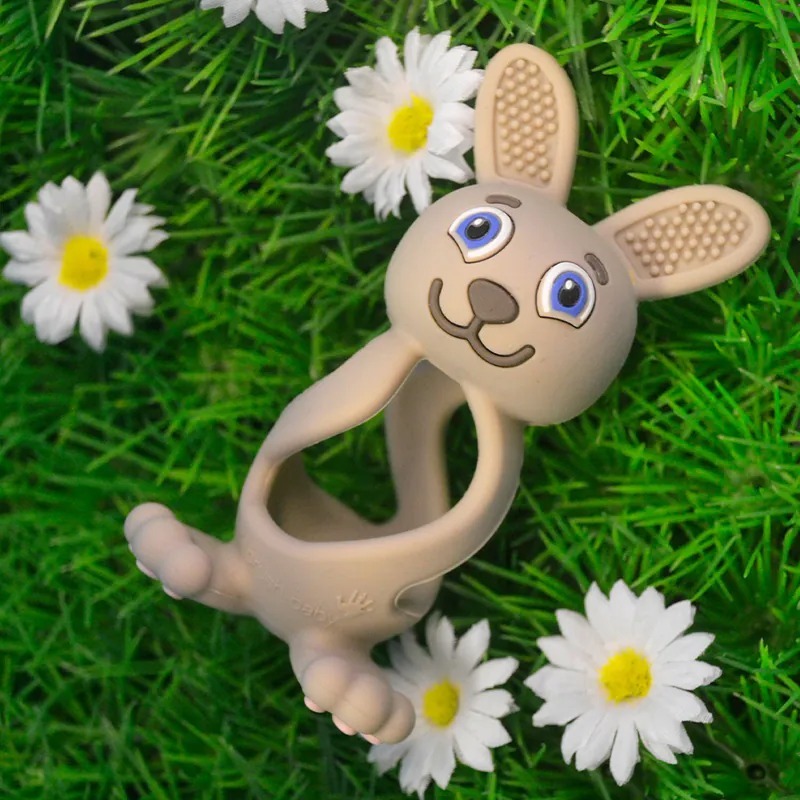 Brush Baby 兔兔矽膠咬咬固齒器(0-3Y)-多款可選