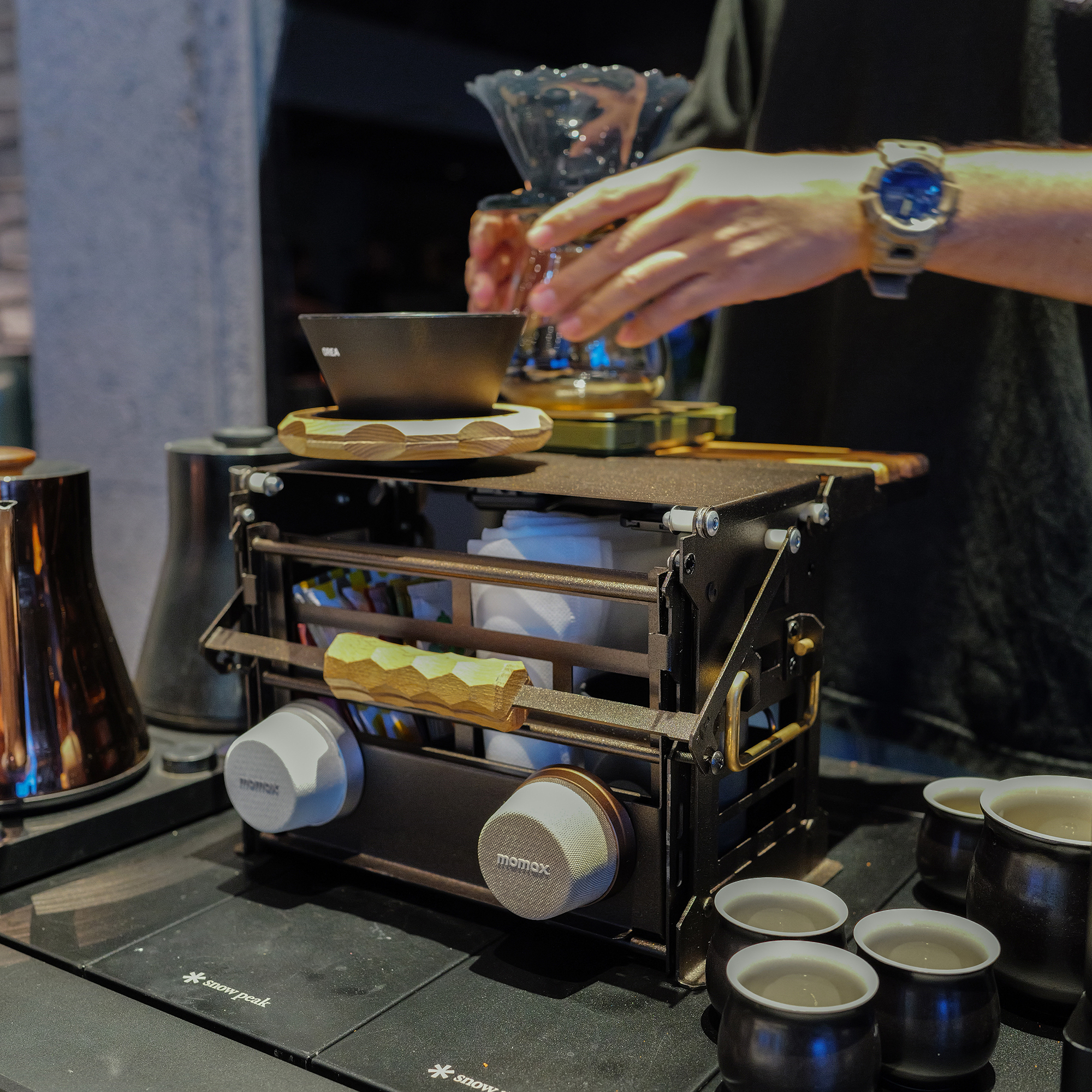 THE DRIPPER BOX!? × NATURE TONES 日本Nature Tones THE DRIPPER BOX 隨身行動咖啡盒（含木把手）