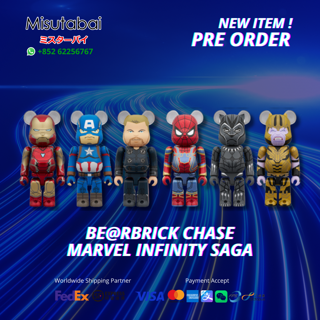 100％BE@RBRICK CHASE MARVEL INFINITY SAGA