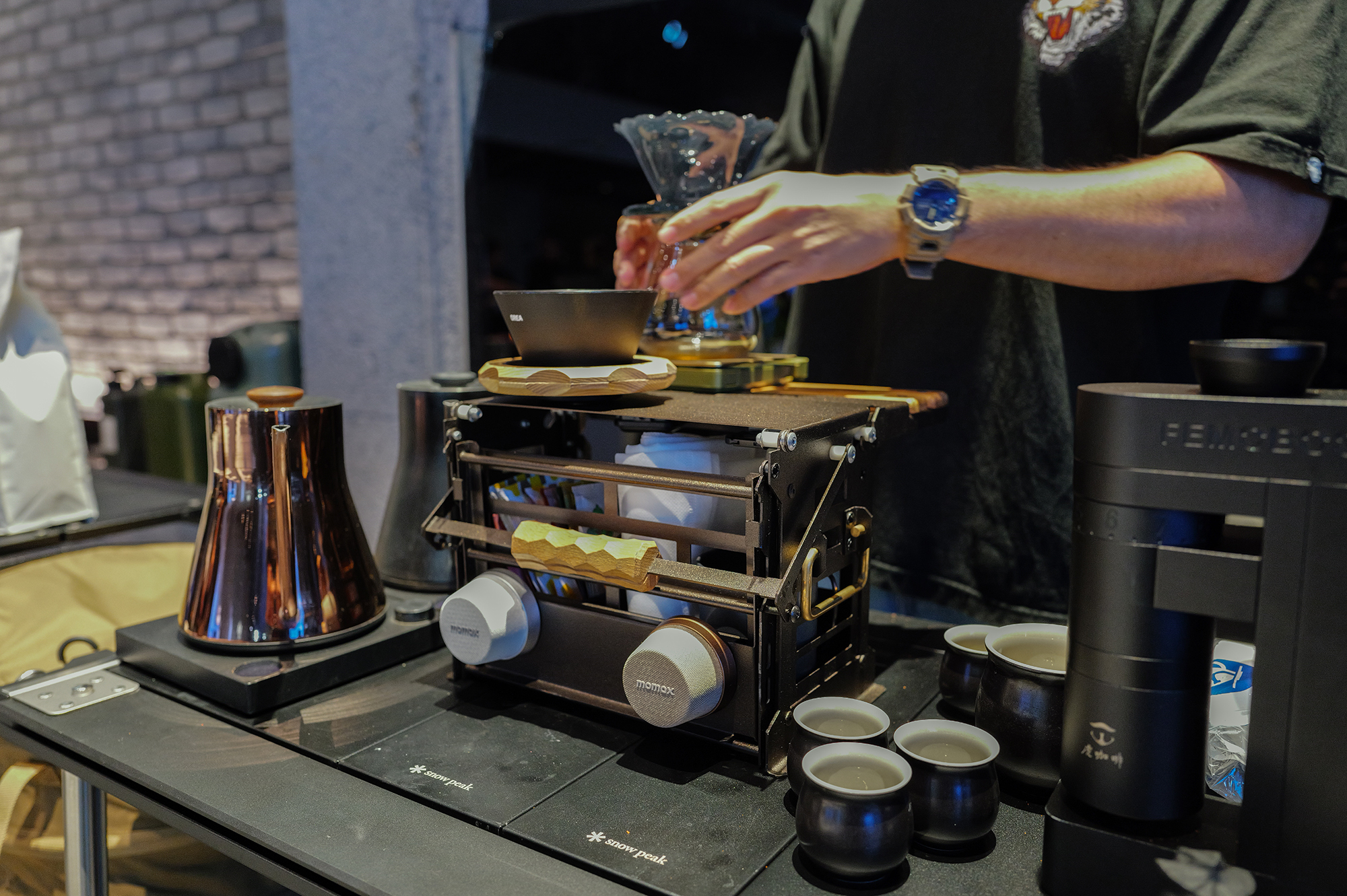 日本Nature Tones THE DRIPPER BOX 隨身行動咖啡盒（含木把手）