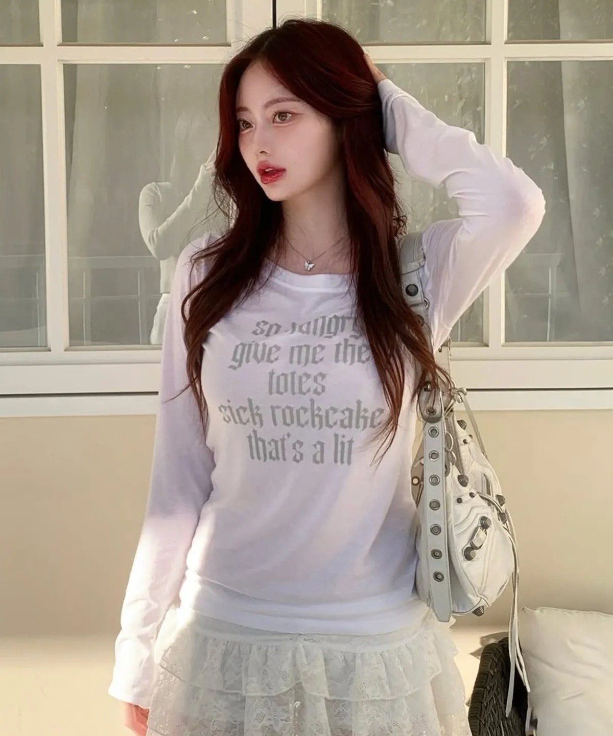 Rock Cake Funk Mesh Top