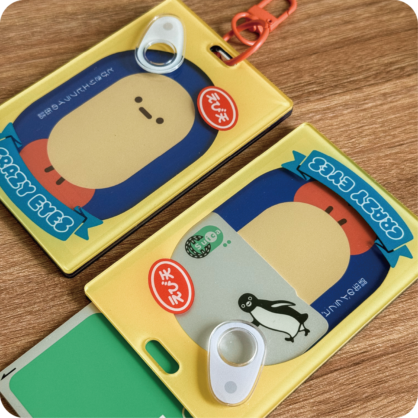 壓克力票卡收納｜炸蝦罐頭票卡收納