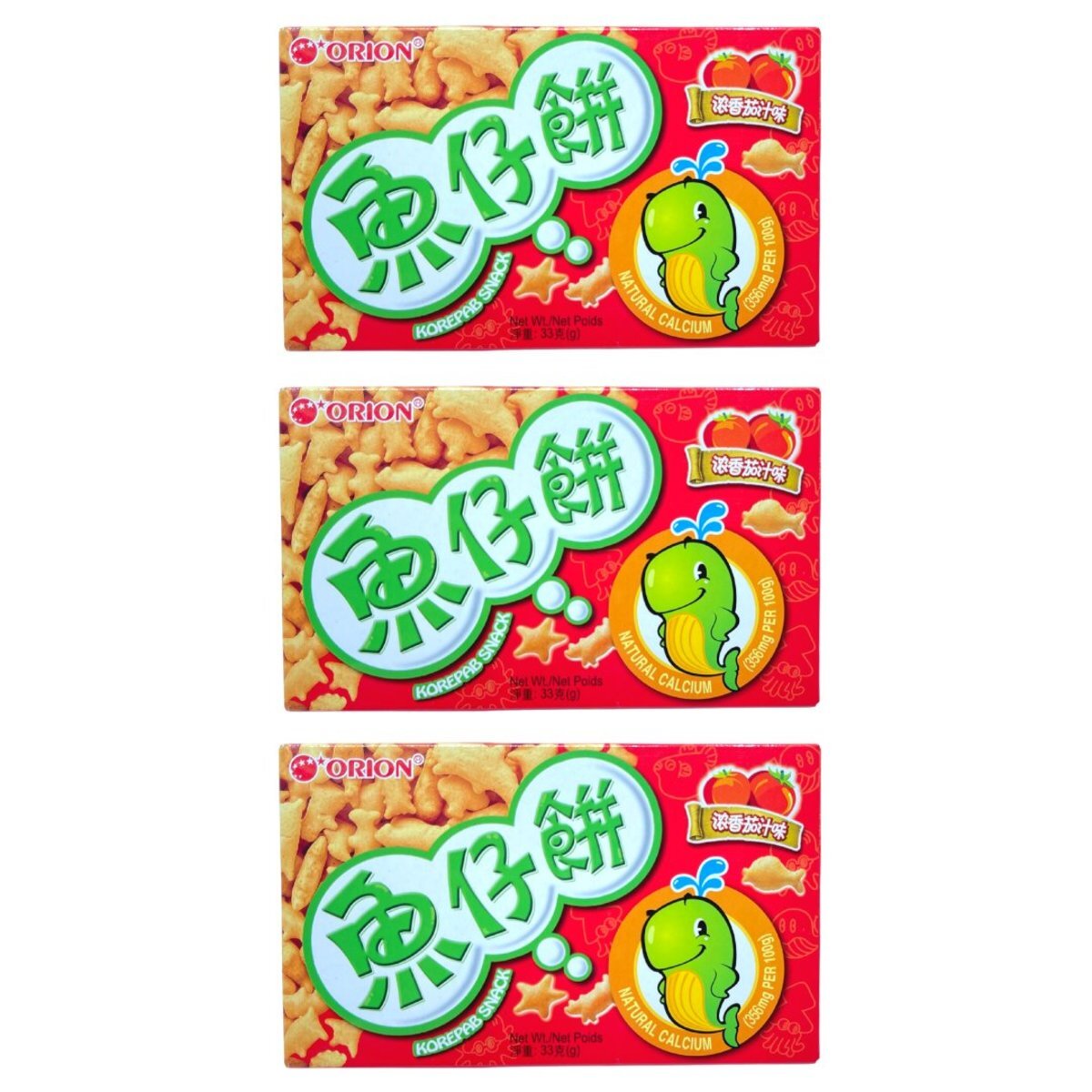 東洋蕃茄風味魚仔餅-盒裝 3x33g