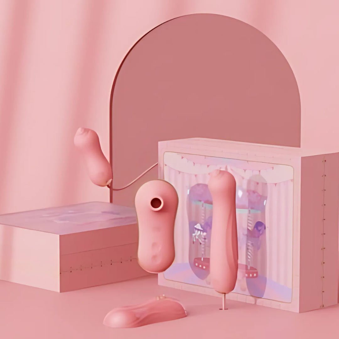 ZALO Unicorn Set 獨角獸 組合式吸啜抽插器 3件