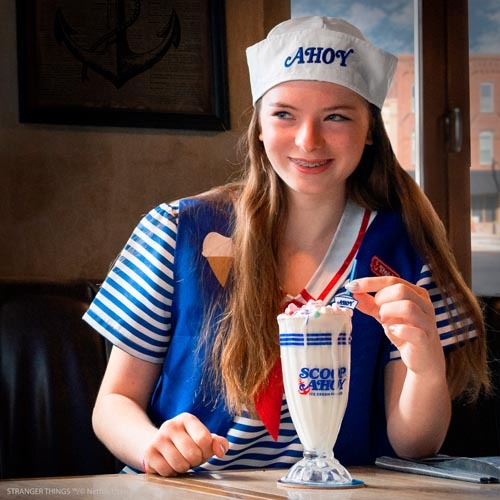 怪奇物語 - Scoops Ahoy 奶昔玻璃杯套組