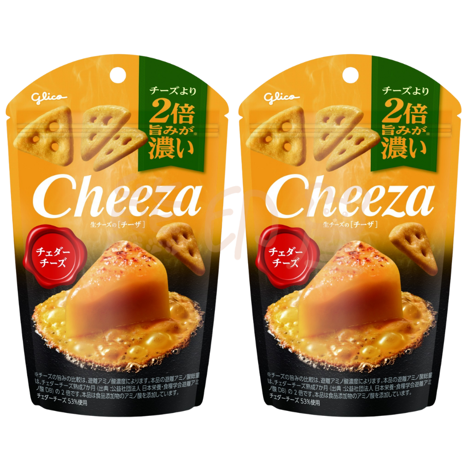 日本固力果 Cheeza 車打芝士脆片  X 2(新舊包裝 隨機發貨)