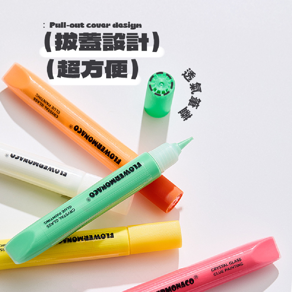 【童心星球】英國 Flowermonaco   水晶玻璃膠畫套裝