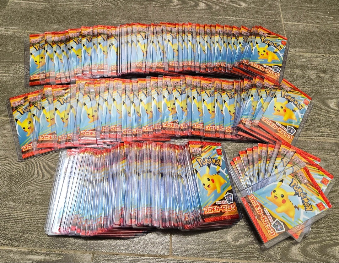 現貨- 日版 日本麥當奴 x Pokemon Promo卡包