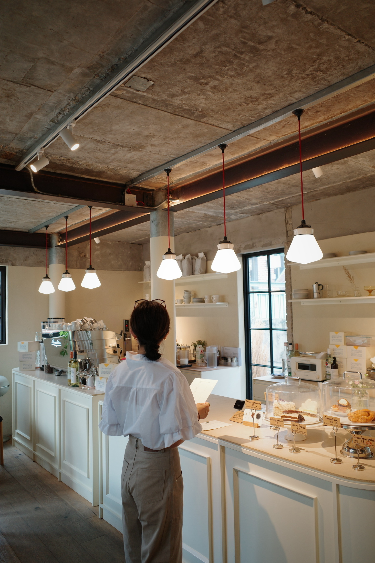 【韓國連線款】造型澎袖襯衫