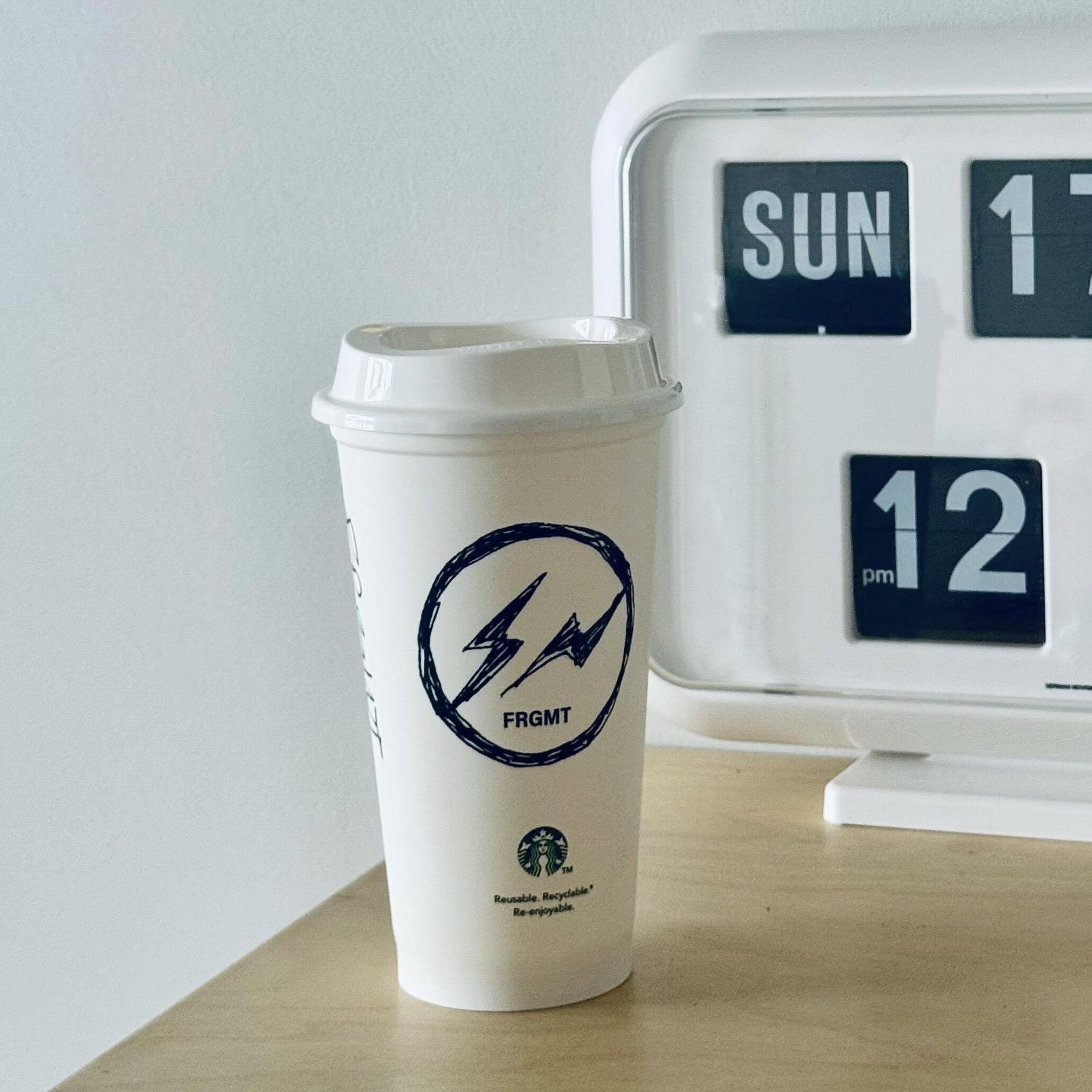 星巴克 x 藤原浩Fragment 限定環保杯 473ml