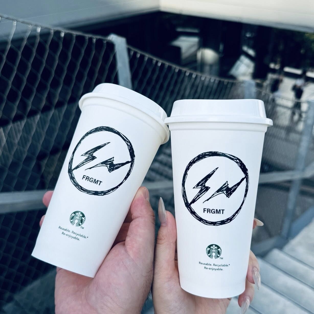 星巴克 x 藤原浩Fragment 限定環保杯 473ml